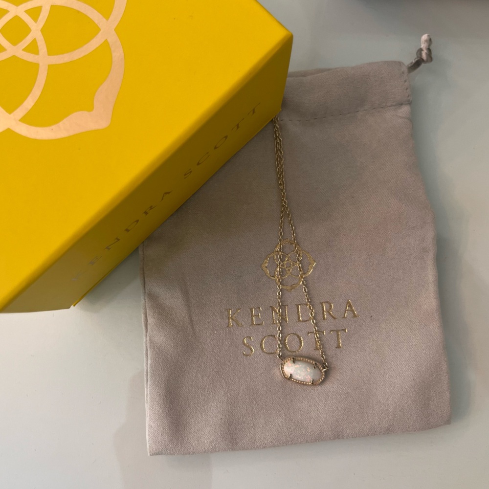 Opal Kendra Scott pendant necklace